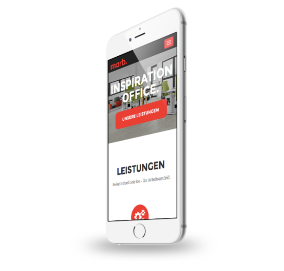 Marb - Website mobil